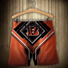 Load image into Gallery viewer, Cincinnati Bengals NFL Football Suit  3D Hoodie, 3D Zip Hoodie, 3D Sweatshirt, 3D Fleece Hoodie, 3D T-Shirt, 3D Polo T-Shirt, 3D Tank Top, 3D Bomber Jacket, 3D Long Pants, 3D Short Pants Full Print
