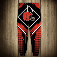 Load image into Gallery viewer, Cleveland Browns NFL Football Suit  3D Hoodie, 3D Zip Hoodie, 3D Sweatshirt, 3D Fleece Hoodie, 3D T-Shirt, 3D Polo T-Shirt, 3D Tank Top, 3D Bomber Jacket, 3D Long Pants, 3D Short Pants Full Print
