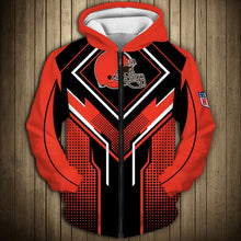 Load image into Gallery viewer, Cleveland Browns NFL Football Suit  3D Hoodie, 3D Zip Hoodie, 3D Sweatshirt, 3D Fleece Hoodie, 3D T-Shirt, 3D Polo T-Shirt, 3D Tank Top, 3D Bomber Jacket, 3D Long Pants, 3D Short Pants Full Print
