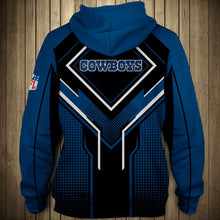 Load image into Gallery viewer, Dallas Cowboys 2 NFL Football Suit  3D Hoodie, 3D Zip Hoodie, 3D Sweatshirt, 3D Fleece Hoodie, 3D T-Shirt, 3D Polo T-Shirt, 3D Tank Top, 3D Bomber Jacket, 3D Long Pants, 3D Short Pants Full Print
