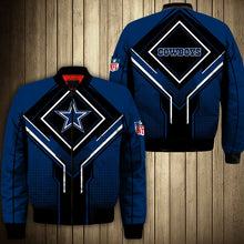 Load image into Gallery viewer, Dallas Cowboys 2 NFL Football Suit  3D Hoodie, 3D Zip Hoodie, 3D Sweatshirt, 3D Fleece Hoodie, 3D T-Shirt, 3D Polo T-Shirt, 3D Tank Top, 3D Bomber Jacket, 3D Long Pants, 3D Short Pants Full Print
