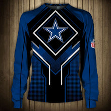 Load image into Gallery viewer, Dallas Cowboys 2 NFL Football Suit  3D Hoodie, 3D Zip Hoodie, 3D Sweatshirt, 3D Fleece Hoodie, 3D T-Shirt, 3D Polo T-Shirt, 3D Tank Top, 3D Bomber Jacket, 3D Long Pants, 3D Short Pants Full Print
