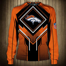 Load image into Gallery viewer, Denver Broncos NFL Football Suit  3D Hoodie, 3D Zip Hoodie, 3D Sweatshirt, 3D Fleece Hoodie, 3D T-Shirt, 3D Polo T-Shirt, 3D Tank Top, 3D Bomber Jacket, 3D Long Pants, 3D Short Pants Full Print

