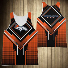 Load image into Gallery viewer, Denver Broncos NFL Football Suit  3D Hoodie, 3D Zip Hoodie, 3D Sweatshirt, 3D Fleece Hoodie, 3D T-Shirt, 3D Polo T-Shirt, 3D Tank Top, 3D Bomber Jacket, 3D Long Pants, 3D Short Pants Full Print
