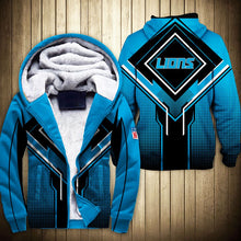 Load image into Gallery viewer, Detroit Lions  NFL Football Suit  3D Hoodie, 3D Zip Hoodie, 3D Sweatshirt, 3D Fleece Hoodie, 3D T-Shirt, 3D Polo T-Shirt, 3D Tank Top, 3D Bomber Jacket, 3D Long Pants, 3D Short Pants Full Print
