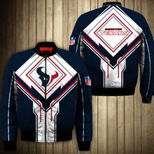 Load image into Gallery viewer, Houston Texans NFL Football Suit  3D Hoodie, 3D Zip Hoodie, 3D Sweatshirt, 3D Fleece Hoodie, 3D T-Shirt, 3D Polo T-Shirt, 3D Tank Top, 3D Bomber Jacket, 3D Long Pants, 3D Short Pants Full Print
