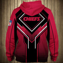 Load image into Gallery viewer, Kansas City Chiefs NFL Football Suit  3D Hoodie, 3D Zip Hoodie, 3D Sweatshirt, 3D Fleece Hoodie, 3D T-Shirt, 3D Polo T-Shirt, 3D Tank Top, 3D Bomber Jacket, 3D Long Pants, 3D Short Pants Full Print
