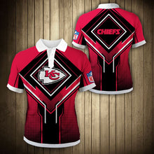 Load image into Gallery viewer, Kansas City Chiefs NFL Football Suit  3D Hoodie, 3D Zip Hoodie, 3D Sweatshirt, 3D Fleece Hoodie, 3D T-Shirt, 3D Polo T-Shirt, 3D Tank Top, 3D Bomber Jacket, 3D Long Pants, 3D Short Pants Full Print
