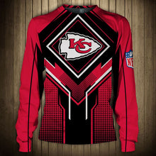 Load image into Gallery viewer, Kansas City Chiefs NFL Football Suit  3D Hoodie, 3D Zip Hoodie, 3D Sweatshirt, 3D Fleece Hoodie, 3D T-Shirt, 3D Polo T-Shirt, 3D Tank Top, 3D Bomber Jacket, 3D Long Pants, 3D Short Pants Full Print
