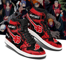 Load image into Gallery viewer, Akatsuki Cloud  Jutsu It Naruto Anime Sneakers Air Jordan Shoes Sport Top Branding Trends 2020 Sneakers
