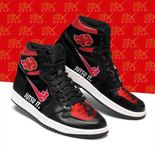 Load image into Gallery viewer, Akatsuki Justsu It Shoes Naruto Anime Sneakers Air Jordan Shoes Sport Sneakers
