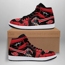 Load image into Gallery viewer, Akatsuki Kakuzu Shoes Boots Naruto Anime Sneakers Air Jordan Shoes Sport Top Branding Trends 2020 Sneakers
