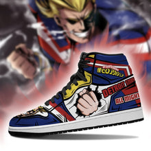 Load image into Gallery viewer, All Might Skill My Hero Academia Anime Sneakers Air Jordan Shoes Sport Top Branding Trends 2020 Sneakers
