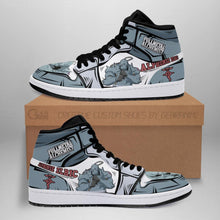 Load image into Gallery viewer, Alphonse Elric Shoes Boots Fullmetal Alchemist Anime Sneakers Air Jordan Shoes Sport Top Branding Trends 2020 Sneakers
