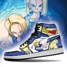 Load image into Gallery viewer, Android 18 Shoes Boots Dragon Ball Z Anime Sneakers Air Jordan Shoes Sport Top Branding Trends 2020 Sneakers
