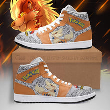 Load image into Gallery viewer, Arcanine Shoes Boots Cute Pokemon Anime Sneakers Air Jordan Shoes Sport Sneakers
