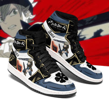 Load image into Gallery viewer, Black Bull Asta Fight Sneakers Black Clover Anime Sneakers Air Jordan Shoes Sport Top Branding Trends 2020 Sneakers
