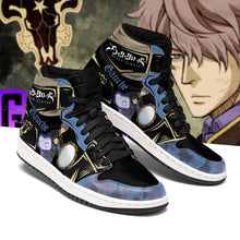 Load image into Gallery viewer, Black Bull Gauche Shoes Black Clover Anime Sneakers Air Jordan Shoes Sport Top Branding Trends 2020 Sneakers
