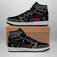 Load image into Gallery viewer, Black Bull Gordon Agrippa Shoes Black Clover Anime Sneakers Air Jordan Shoes Sport Top Branding Trends 2020 Sneakers
