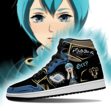 Load image into Gallery viewer, Black Bull Grey Shoes Black Clover Anime Sneakers Air Jordan Shoes Sport Top Branding Trends 2020 Sneakers
