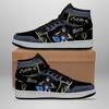 Load image into Gallery viewer, Black Bull Nero Secre Swallowtail Shoes Black Clover Anime Sneakers Air Jordan Shoes Sport Top Branding Trends 2020 Sneakers
