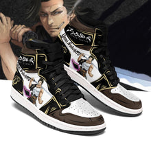 Load image into Gallery viewer, Black Bull Yami Grimore Shoes Black Clover Anime Sneakers Air Jordan Shoes Sport Top Branding Trends 2020 Sneakers
