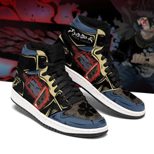 Load image into Gallery viewer, Black Clover Asta Grimoire Sword Anime Sneakers Air Jordan Shoes Sport Top Branding Trends 2020 Sneakers
