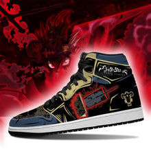 Load image into Gallery viewer, Black Clover Asta Grimoire Sword Anime Sneakers Air Jordan Shoes Sport Top Branding Trends 2020 Sneakers
