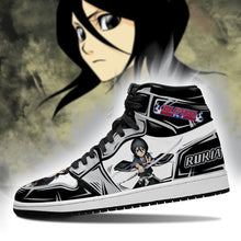 Load image into Gallery viewer, Bleach Rukia Shoes Boots Bleach Anime Sneakers Air Jordan Shoes Sport Sneakers
