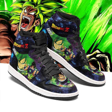 Load image into Gallery viewer, Broly Galaxy Dragon Ball Z Anime Sneakers Air Jordan Shoes Sport Top Branding Trends 2020 Sneakers
