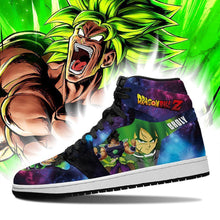 Load image into Gallery viewer, Broly Galaxy Dragon Ball Z Anime Sneakers Air Jordan Shoes Sport Top Branding Trends 2020 Sneakers
