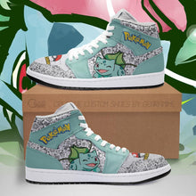 Load image into Gallery viewer, Bulbasaur Shoes Boots Cute Pokemon Sneakers Air Jordan Shoes Sport Top Branding Trends 2020 Sneakers
