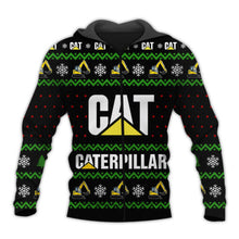 Load image into Gallery viewer, Catterpilar Christmas 3D SUIT Hoodie 3D, Zip Hoodie 3D, T-Shirt 3D, Sweatshirt 3D, Short Pant 3D, Tank Top 3D

