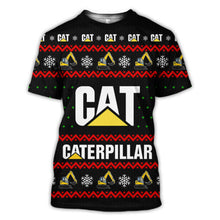 Load image into Gallery viewer, Catterpilar Christmas 2 3D SUIT Hoodie 3D, Zip Hoodie 3D, T-Shirt 3D, Sweatshirt 3D, Short Pant 3D, Tank Top 3D
