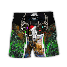 Load image into Gallery viewer, Christmas Deer Hunting SUIT Hoodie 3D, Zip Hoodie 3D, T-Shirt 3D, Sweatshirt 3D, Short Pant 3D
