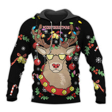 Load image into Gallery viewer, Christmas SUIT Hoodie 3D, Zip Hoodie 3D, T-Shirt 3D, Sweatshirt 3D, Short Pant 3D
