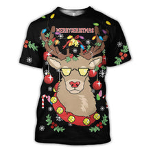 Load image into Gallery viewer, Christmas SUIT Hoodie 3D, Zip Hoodie 3D, T-Shirt 3D, Sweatshirt 3D, Short Pant 3D
