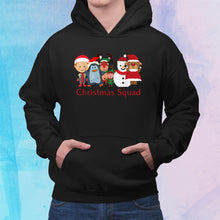 Load image into Gallery viewer, Christmas Squad Family Matching Christmas Group Pajama T-Shirt, Ladies T-Shirt, Hoodie 2D
