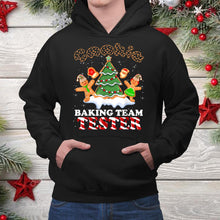 Load image into Gallery viewer, Cookie Baking Team Tester Gingerbread Christmas T-Shirt, Ladies T-Shirt, Hoodie 2D
