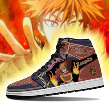 Load image into Gallery viewer, Crimson Lion Leopold Vermillion Shoes Black Clover Anime Sneakers Air Jordan Shoes Sport Top Branding Trends 2020 Sneakers
