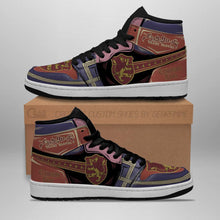 Load image into Gallery viewer, Crimson Lion Magic Knight Shoes Black Clover Anime Sneakers Air Jordan Shoes Sport Top Branding Trends 2020 Sneakers
