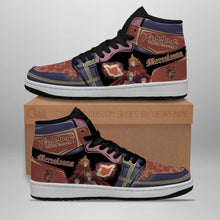 Load image into Gallery viewer, Crimson Lion Mereoleona Shoes Black Clover Anime Sneakers Air Jordan Shoes Sport Top Branding Trends 2020 Sneakers

