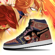 Load image into Gallery viewer, Crimson Lion Mereoleona Shoes Black Clover Anime Sneakers Air Jordan Shoes Sport Top Branding Trends 2020 Sneakers
