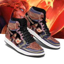 Load image into Gallery viewer, Crimson Lion Mereoleona Shoes Black Clover Anime Sneakers Air Jordan Shoes Sport Top Branding Trends 2020 Sneakers
