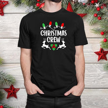 Load image into Gallery viewer, Cute Family Christmas Crew Matching Pajama Lights T-Shirt, Ladies T-Shirt, Hoodie 2D

