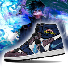 Load image into Gallery viewer, Dabi Shoes Boots Custom My Hero Academia Anime Sneakers Air Jordan Shoes Sport Top Branding Trends 2020 Sneakers
