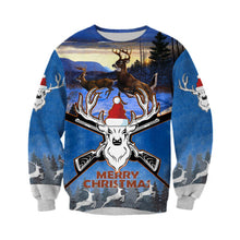 Load image into Gallery viewer, DEER HUNTING CHRISTMAS SUIT Hoodie 3D, Zip Hoodie 3D, T-Shirt 3D, Sweatshirt 3D, Short Pant 3D
