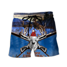 Load image into Gallery viewer, DEER HUNTING CHRISTMAS SUIT Hoodie 3D, Zip Hoodie 3D, T-Shirt 3D, Sweatshirt 3D, Short Pant 3D
