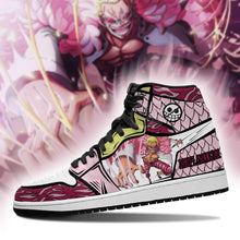 Load image into Gallery viewer, Doflamingo Shoes Boots Skill One Piece Anime Sneakers Air Jordan Shoes Sport Top Branding Trends 2020 Sneakers
