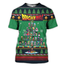 Load image into Gallery viewer, Dragon Ball Christmas 3D SUIT Hoodie 3D, Zip Hoodie 3D, T-Shirt 3D, Sweatshirt 3D, Short Pant 3D, Tank Top 3D
